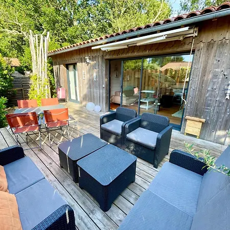 Ferienhaus Welcoming With Garden And Terrace Lège-Cap-Ferret